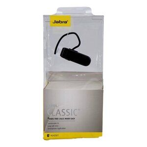 Jabra Classic Bluetooth Wireless Headset – Hands Free Calls Made Easy – Open Box